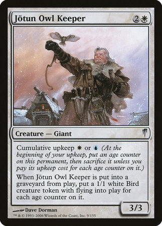 Jotun Owl Keeper [Coldsnap] | Magic Magpie