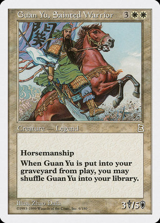 Guan Yu, Sainted Warrior [Portal Three Kingdoms] | Magic Magpie