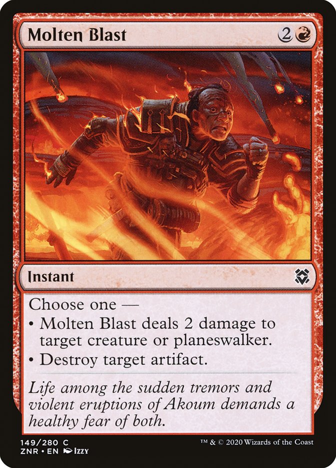 Molten Blast [Zendikar Rising] | Magic Magpie