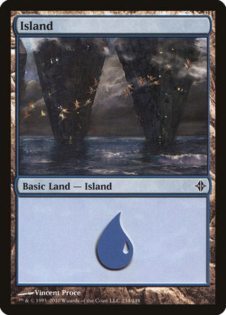 Island (234) [Rise of the Eldrazi] | Magic Magpie