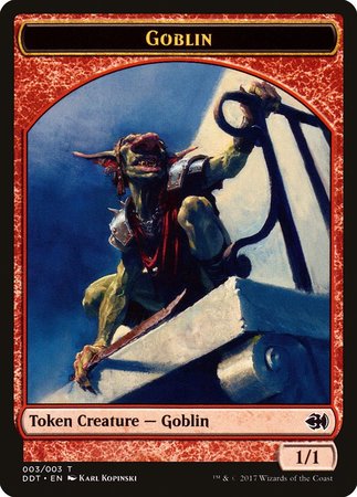 Goblin Token [Duel Decks: Merfolk vs. Goblins Tokens] | Magic Magpie