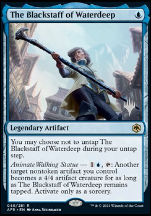 The Blackstaff of Waterdeep (Promo Pack) [Dungeons & Dragons: Adventures in the Forgotten Realms Promos] | Magic Magpie