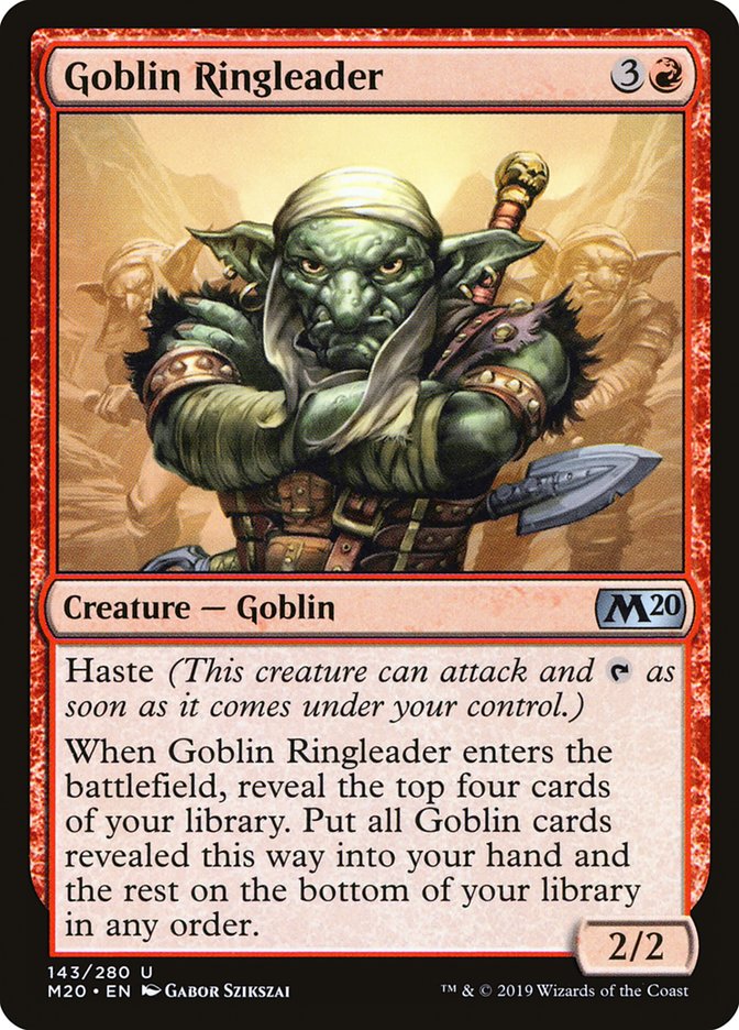 Goblin Ringleader [Core Set 2020] | Magic Magpie