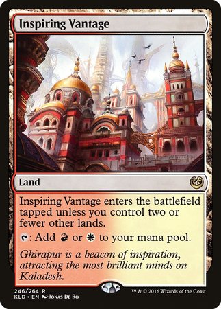 Inspiring Vantage [Kaladesh] | Magic Magpie