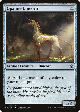 Opaline Unicorn [Conspiracy: Take the Crown] | Magic Magpie