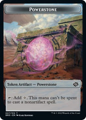 Powerstone // Construct (005) Double-Sided Token [The Brothers' War Tokens] | Magic Magpie