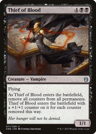 Thief of Blood [Commander Anthology] | Magic Magpie