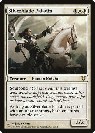 Silverblade Paladin [Avacyn Restored] | Magic Magpie