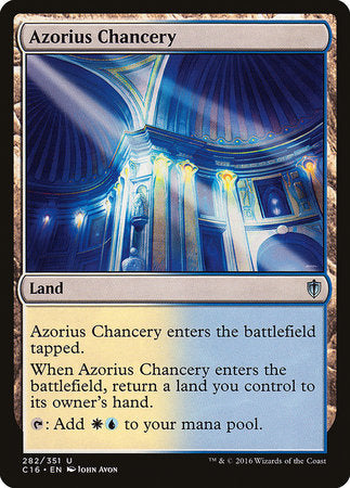 Azorius Chancery [Commander 2016] | Magic Magpie