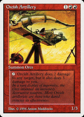 Orcish Artillery [Summer Magic / Edgar] | Magic Magpie