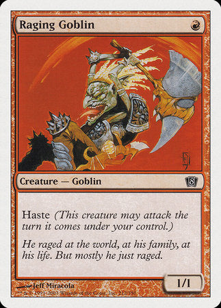 Raging Goblin [Eighth Edition] | Magic Magpie