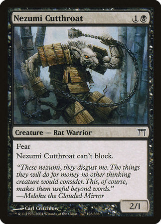 Nezumi Cutthroat [Champions of Kamigawa] | Magic Magpie