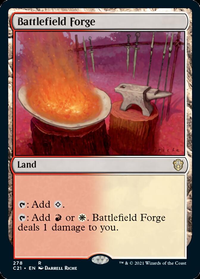 Battlefield Forge [Commander 2021] | Magic Magpie