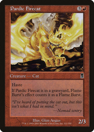 Pardic Firecat [Odyssey] | Magic Magpie