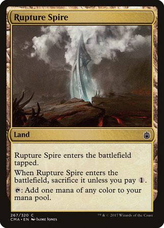 Rupture Spire [Commander Anthology] | Magic Magpie