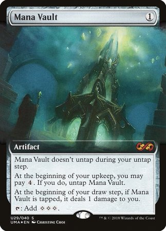 Mana Vault [Ultimate Box Topper] | Magic Magpie