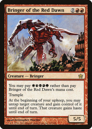 Bringer of the Red Dawn [Fifth Dawn] | Magic Magpie