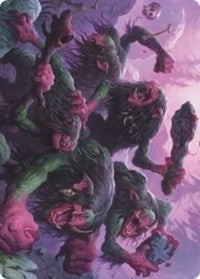 Hagi Mob Art Card [Kaldheim: Art Series] | Magic Magpie