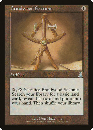 Braidwood Sextant [Urza's Destiny] | Magic Magpie