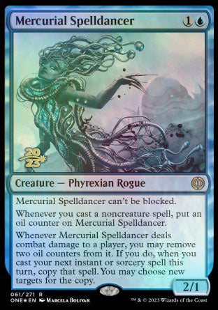 Mercurial Spelldancer [Phyrexia: All Will Be One Prerelease Promos] | Magic Magpie