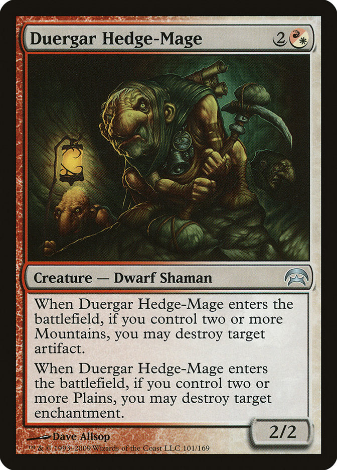 Duergar Hedge-Mage [Planechase] | Magic Magpie