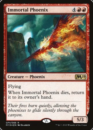 Immortal Phoenix (2018 Gift Pack) [M19 Gift Pack] | Magic Magpie