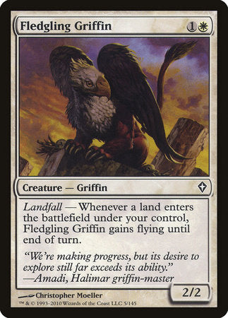 Fledgling Griffin [Worldwake] | Magic Magpie