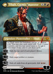 Valki, God of Lies // Tibalt, Cosmic Impostor (Borderless) [Kaldheim] | Magic Magpie