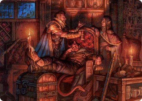 Long Rest Art Card [Dungeons & Dragons: Adventures in the Forgotten Realms Art Series] | Magic Magpie
