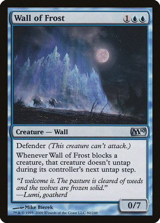 Wall of Frost [Magic 2010] | Magic Magpie