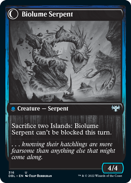 Biolume Egg // Biolume Serpent [Innistrad: Double Feature] | Magic Magpie