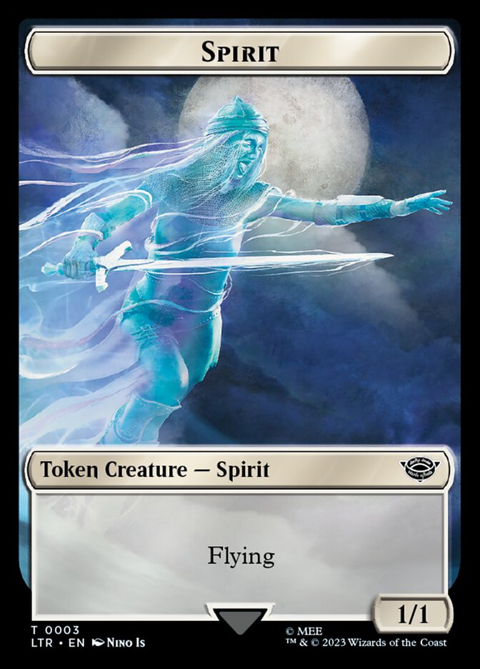 Spirit Token [The Lord of the Rings: Tales of Middle-Earth Tokens] | Magic Magpie