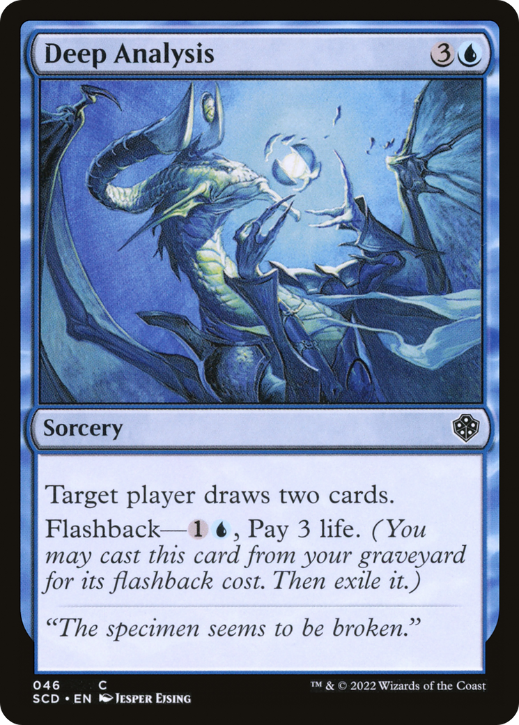 Deep Analysis [Starter Commander Decks] | Magic Magpie