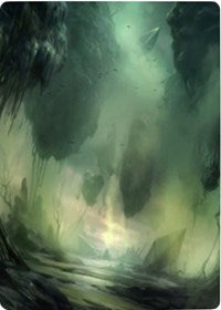 Swamp 1 Art Card [Zendikar Rising Art Series] | Magic Magpie