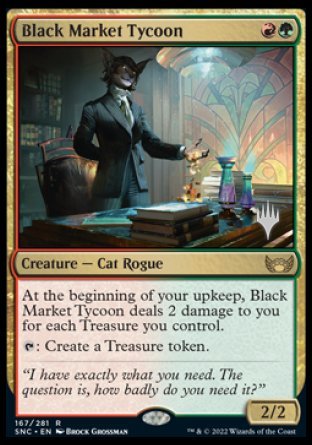 Black Market Tycoon (Promo Pack) [Streets of New Capenna Promos] | Magic Magpie