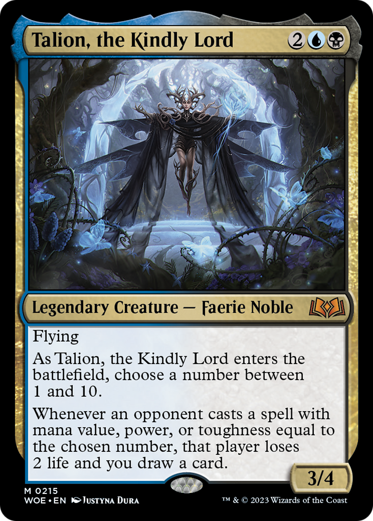 Talion, the Kindly Lord [Wilds of Eldraine] | Magic Magpie