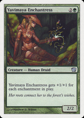 Yavimaya Enchantress [Ninth Edition] | Magic Magpie