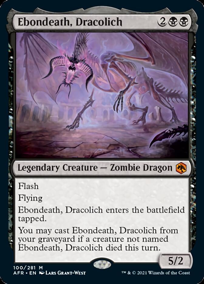 Ebondeath, Dracolich [Dungeons & Dragons: Adventures in the Forgotten Realms] | Magic Magpie