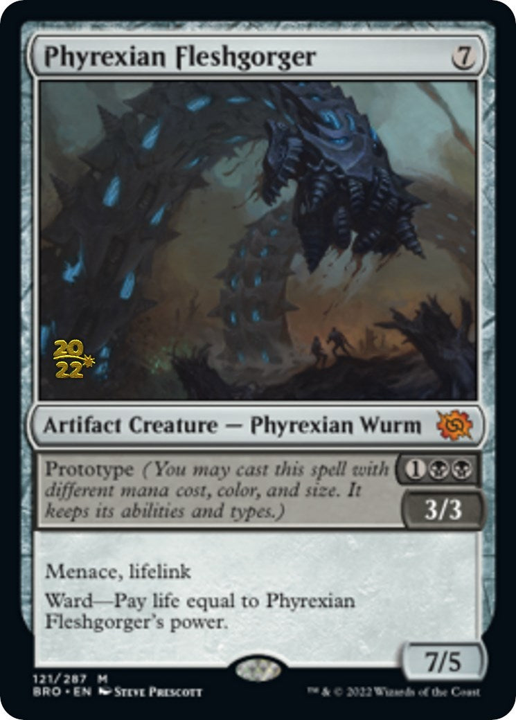 Phyrexian Fleshgorger [The Brothers' War: Prerelease Promos] | Magic Magpie