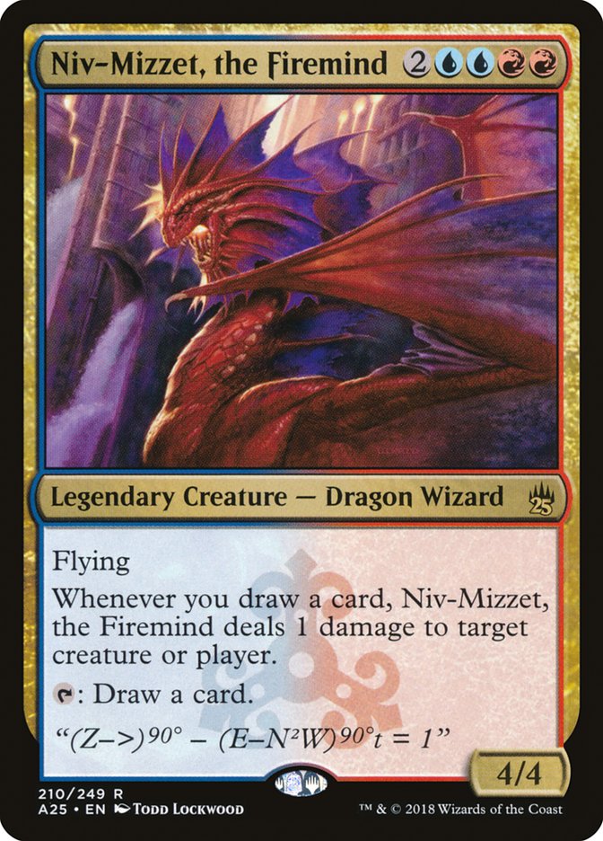 Niv-Mizzet, the Firemind [Masters 25] | Magic Magpie