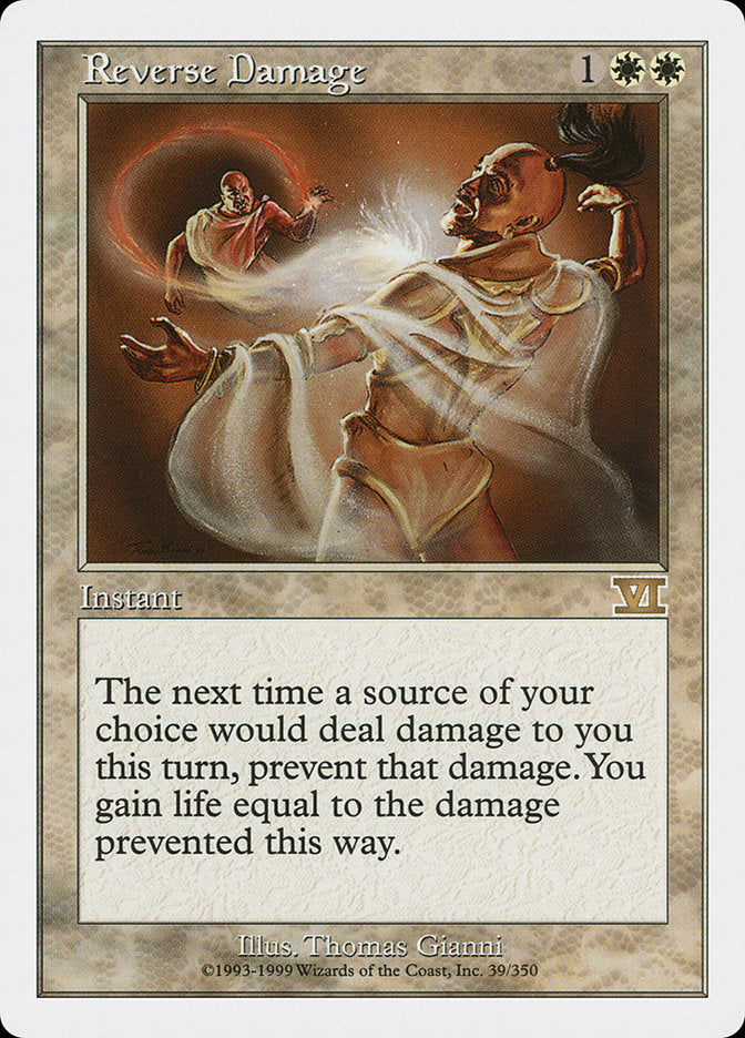 Reverse Damage [Classic Sixth Edition] | Magic Magpie