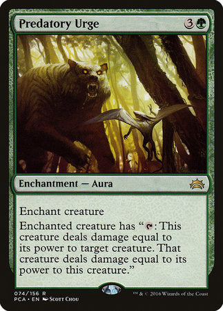 Predatory Urge [Planechase Anthology] | Magic Magpie