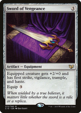 Sword of Vengeance [Commander 2015] | Magic Magpie