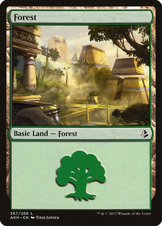 Forest (267) [Amonkhet] | Magic Magpie