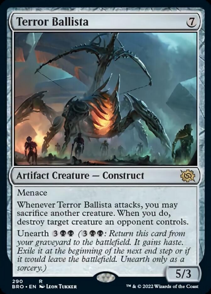Terror Ballista [The Brothers' War] | Magic Magpie