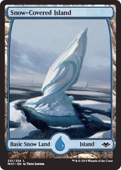 Snow-Covered Island [Modern Horizons] | Magic Magpie