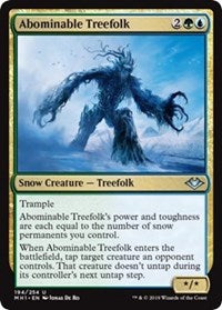 Abominable Treefolk [Modern Horizons] | Magic Magpie