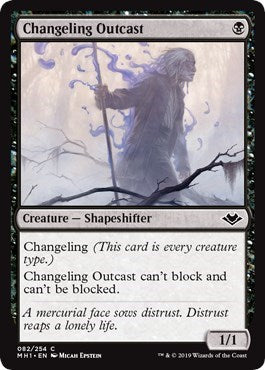 Changeling Outcast [Modern Horizons] | Magic Magpie