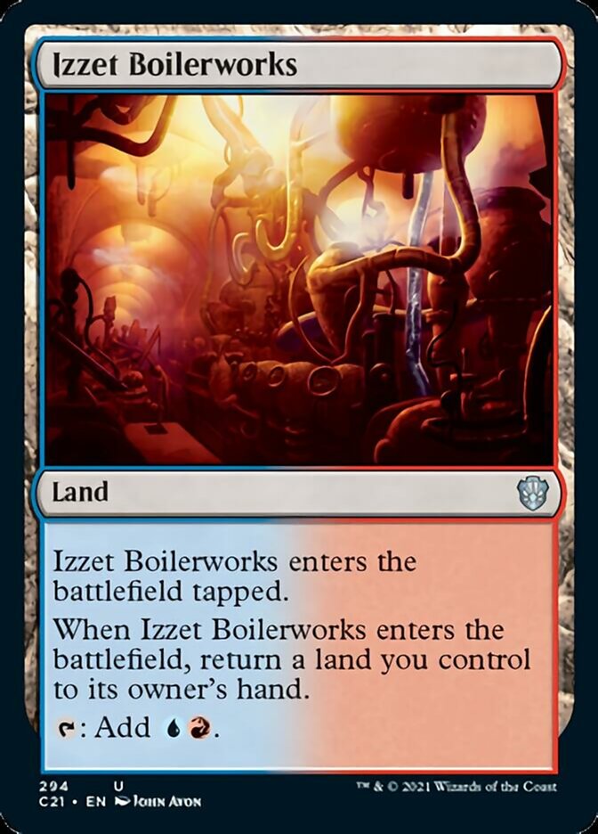 Izzet Boilerworks [Commander 2021] | Magic Magpie