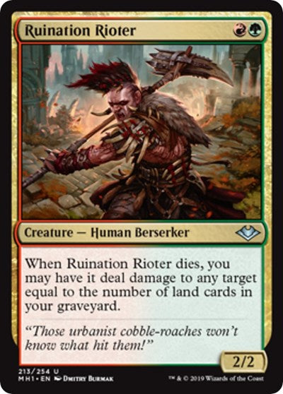 Ruination Rioter [Modern Horizons] | Magic Magpie